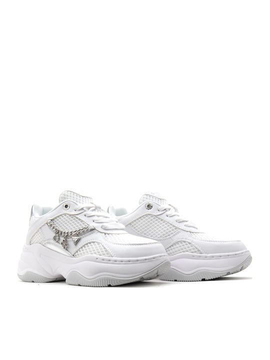 Damen Chunky Sneakers Weiß