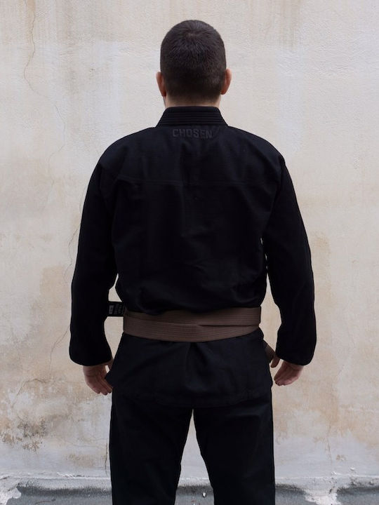 Chosen Bărbați Uniforme Jiu Jitsu brazilian Negru