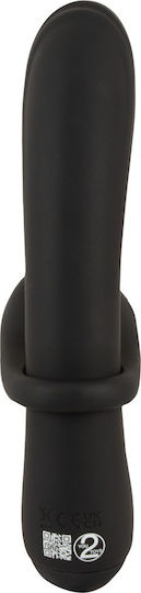 Couples Choice Duo Δονητής Rabbit με Απομακρυσμένο Έλεγχο 20cm Μαύρος