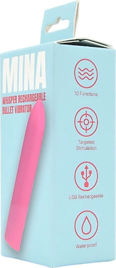 Mina Whisper Vibrator Bullet 9.25cm