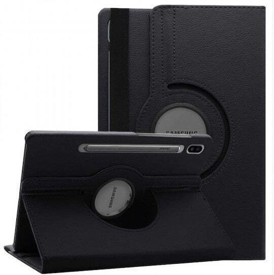 360° Rotierender Stand Klapphülle Schutz Buchhülle Samsung Galaxy Tab S9 FE 10,9 Zoll Schwarze
