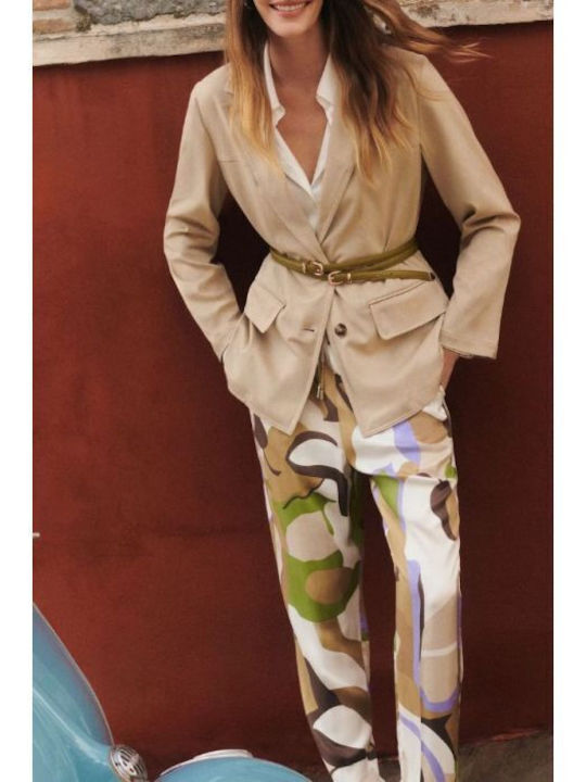Women's Fabric Trousers