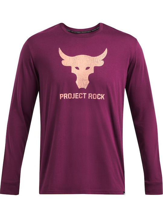 Project Rock Brahma Bull T-shirt Μωβ