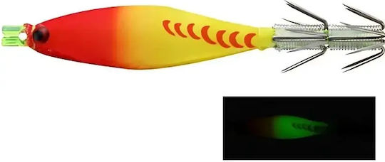 Yamashita 7-2 Squid Jigs Fluorescent Glow & Keimura #7