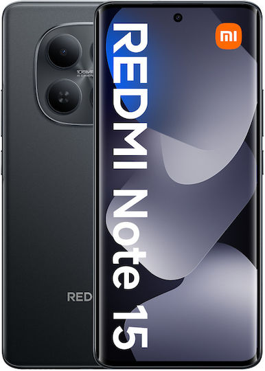 Xiaomi Redmi Note 15 4G Dual SIM (8GB/256GB) Black