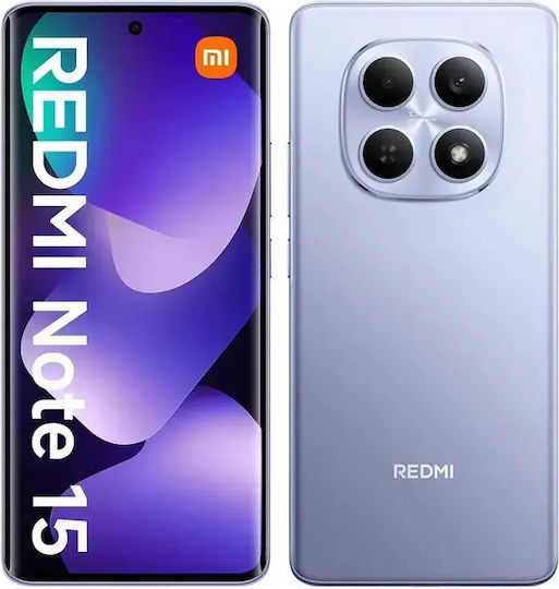 Xiaomi Redmi Note 15 4G NFC Dual SIM (8GB/256GB) Purple