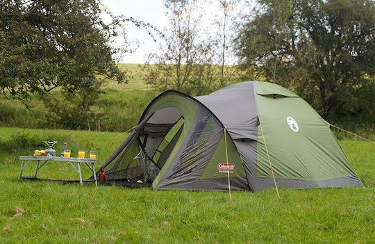 Coleman Darwin 3 Plus Camping Tent Tunnel Green 4 Seasons for 3 People 320x180x180cm