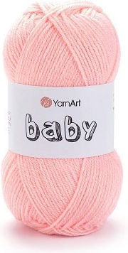 Yarn Art Fir De Tricotat 100% Acrilic Baby Somon 204 150m 50gr