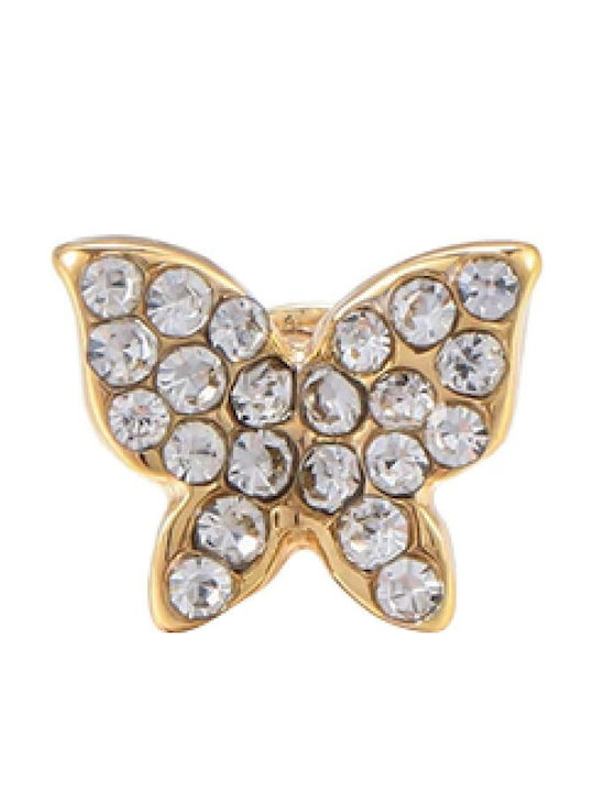Strap Jewellery Charms Diamonds Butterfly Gold Oem