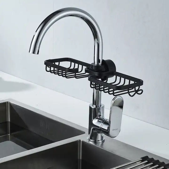Alista Home Sponge Holder Made of Inox Gray 10x12x3cm