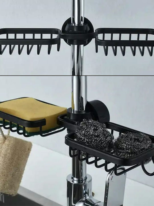 Alista Home Suport Pentru Burete Din Oțel Inoxidabil Gri 10x12x3cm