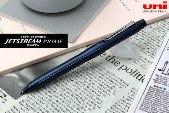 Uni Mitsubishi Multifunction Pen Jetstream Prime 3 Ballpens 1 Mechanical Pencil 0.5 Dark Blue 4902778346976