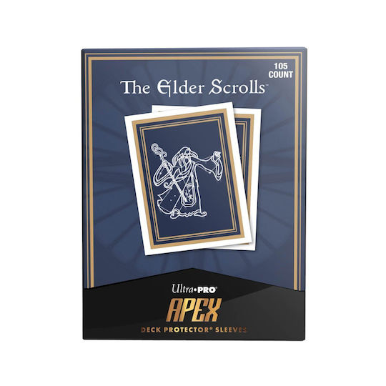 Ultra Pro Elder Scrolls Mages Guild 105ct Apex Deck Protector Sleeves Tabletop Gaming