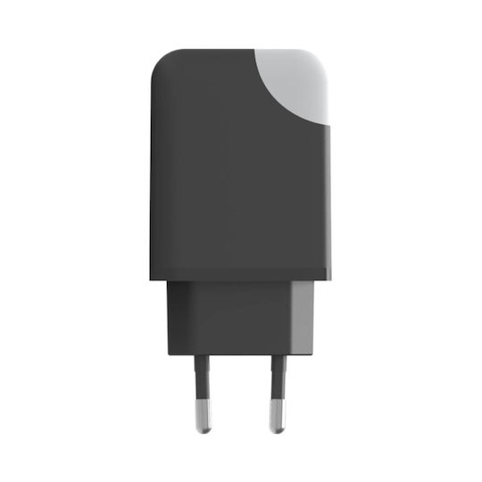 Xoopar Φορτιστής Χωρίς Καλώδιο με Θύρα USB-A και Θύρα USB-C 65W Power Delivery Μαύρος