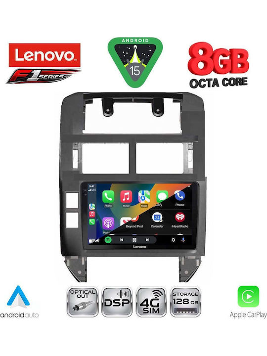 Lenovo Car Audio System for Volkswagen Polo 2002-2009 (Bluetooth/USB/WiFi/GPS/Apple-Carplay/Android-Auto) with Touch Screen 9"