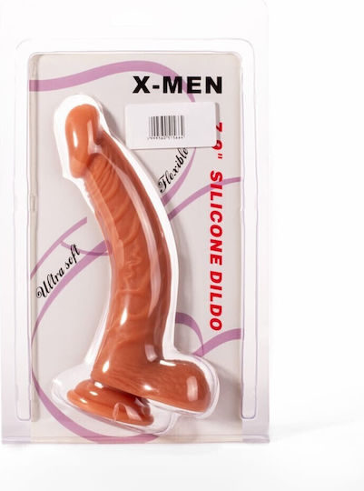 X-men 7.9" Silikon Dildo Fleisch - Xmen000112