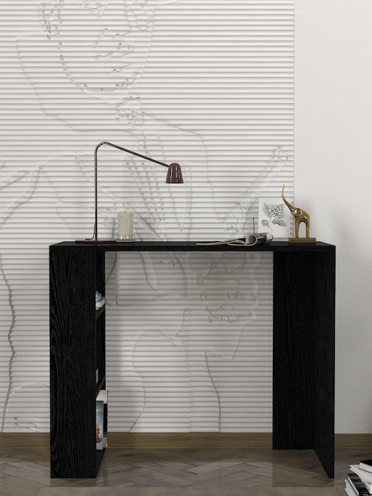 Birou Din Lemn Negru 90x40x73.8cm