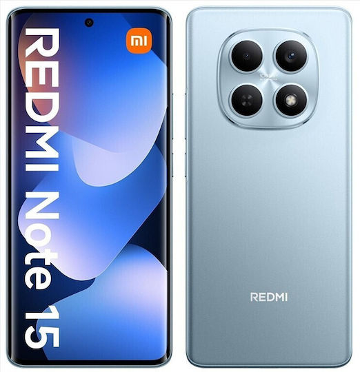 Xiaomi Redmi Note 15 4G NFC Dual SIM (8GB/256GB) Glacier Blue