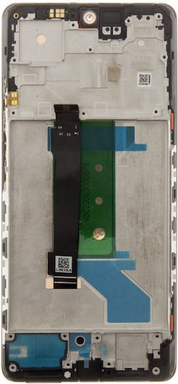 Xiaomi Redmi Note 12 Pro 5g LCD Display with Touch Unit with Front Cover Black Service Pack