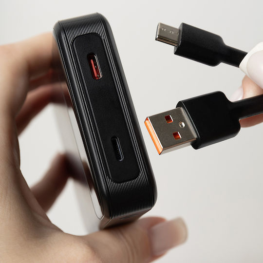 Proove Hoodman MagSafe Външна Батерия 10000mAh 20W с USB-C Изходен Порт Power Delivery Черен