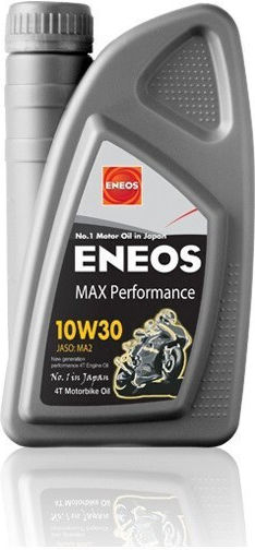 Eneos Max Performance Масло за мотоциклети за четиритактови двигатели 10W-30 1лт