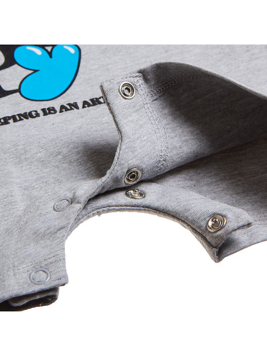 Peanuts Worldwide LLC Baby Bodysuit Gray