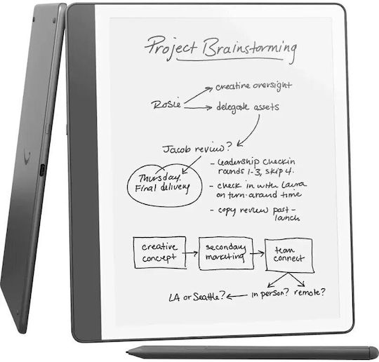 Amazon Kindle Scribe (2024) 10.2" (16GB) with Premium Pen Tungsten Gray