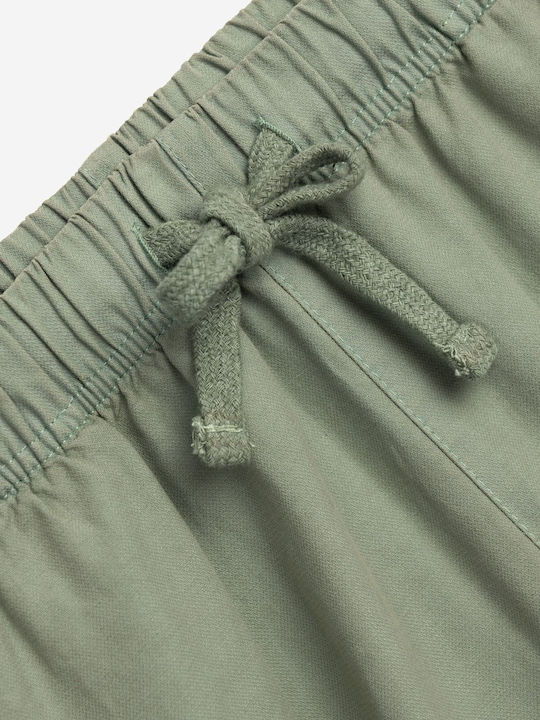 Kinder-Shorts/Bermudas Stoff Khaki