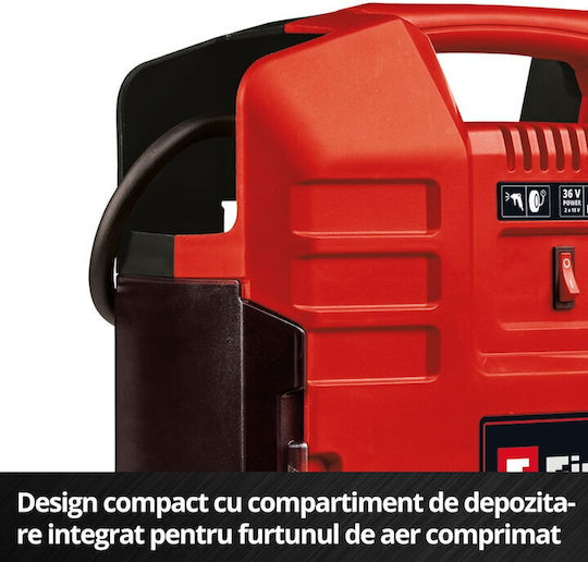 Einhell Τρόμπα Αυτοκινήτου Επαναφορτιζόμενη χωρίς Μπαταρία 36V