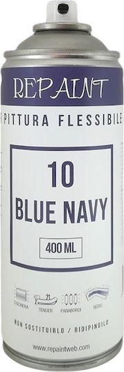 Alfakem Ελαστικό Χρώμα Βαφής Φουσκωτών 0.4lt Μπλε
