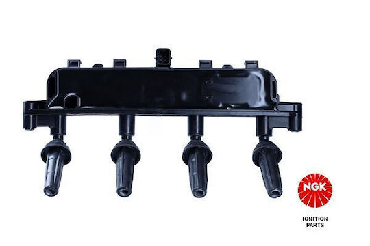 NGK Car Ignition Coil for Peugeot 206 / 207 Fiat Fiorino Citroen Berlingo / C3 / Nemo