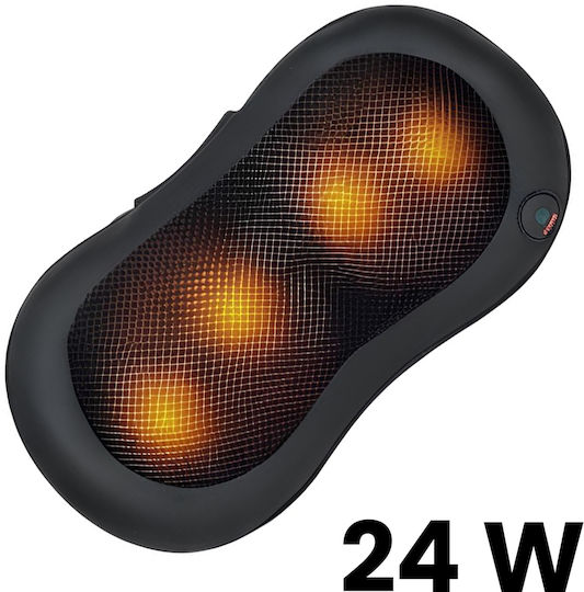 Avizar Pernă de Masaj Electrică 24w Încălzire Ergonomică Led Neagră