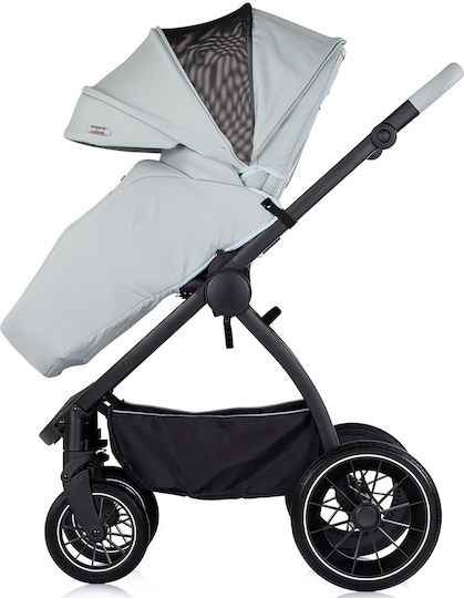 Chipolino Prestige Verstellbar 3 in 1 Baby Kinderwagen Geeignet für Neugeborene Matcha 9.35kg