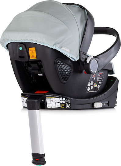 Chipolino Prestige Verstellbar 3 in 1 Baby Kinderwagen Geeignet für Neugeborene Matcha 9.35kg
