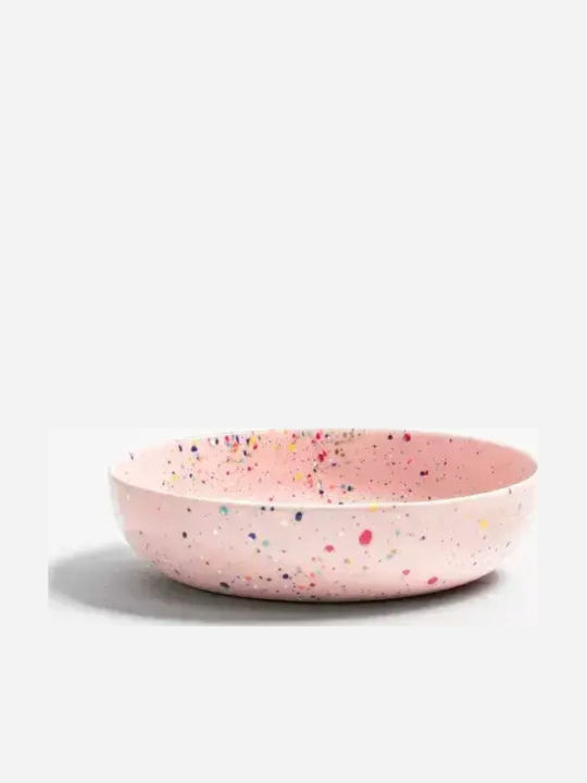 Egg Back Home New Party Pasta Teller Nudeln Keramik Rosa mit Durchmesser 21cm