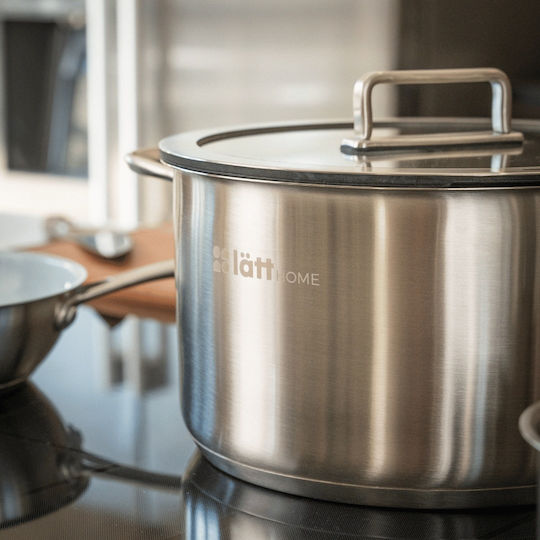 Lätt Home Vita Collection Oală Adâncă Din Oțel Inoxidabil 8lt