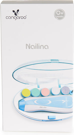 Cangaroo Electric File Babies Adults Nailina Blue 3800146273019