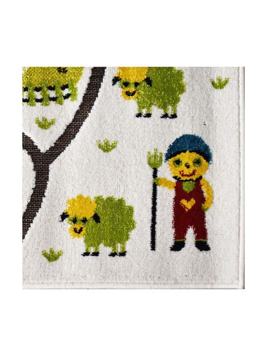 Saray Home Kids Synthetic Rug 3d Farm Adventure 160x210cm