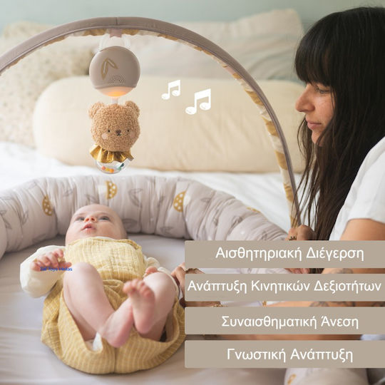 Taf Toys Βρεφικό Μαξιλάρι Φωλιά Μπεζ