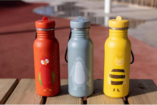 Trixie Kids Water Bottle Stainless Steel Non Spill Mrs 350ml