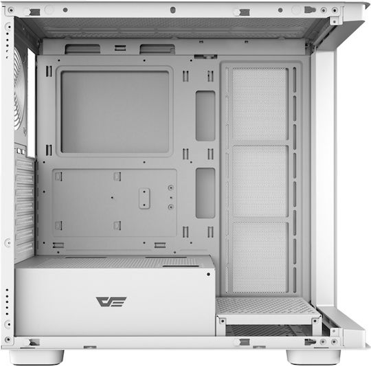 Darkflash DS900G Gaming Midi Tower Computer Case with Side Window White