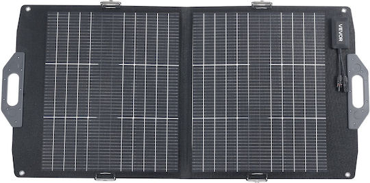 Vevor Klappbarer Doppelter Solar Ladegerät 100w Mc4 Usb-c & Qc3.0 Power Stations