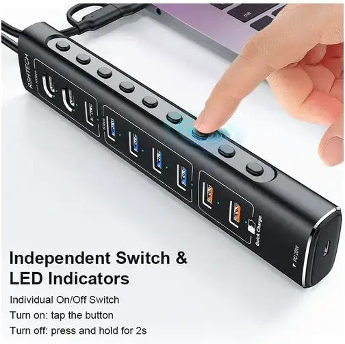 Nordic 904001 KVM & Data Switch με USB / USB-C