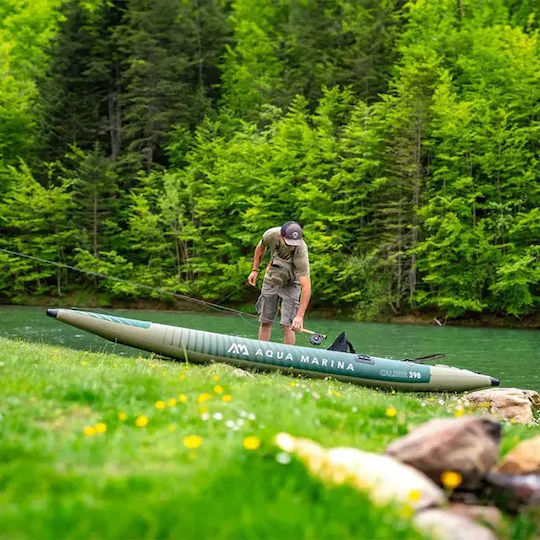 Aqua Marina BT-23CAK Kayak din plastic Pescuit 2 persoane Verde