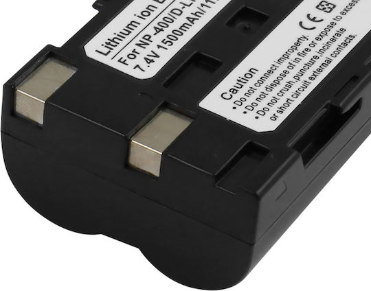 Avizar Battery Minolta Camera Np-400 Li-ion 7.4v 1500mah 11.1wh Black