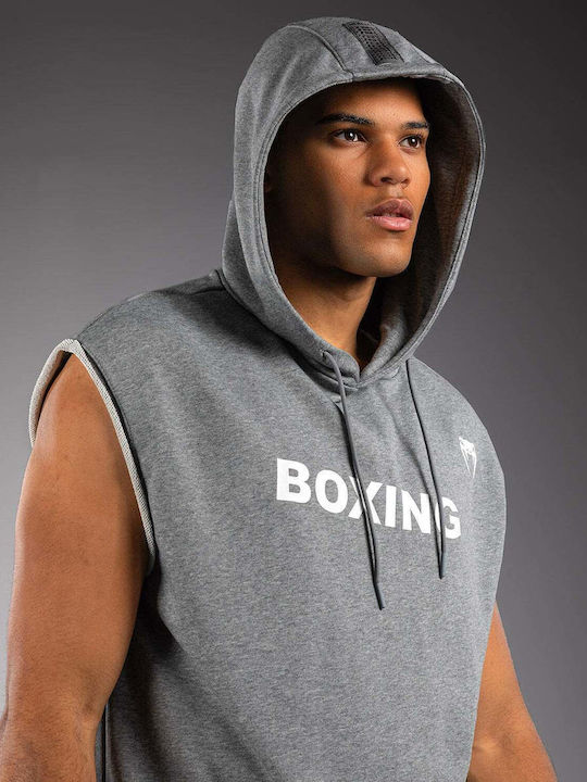 Φούτερ με Κουκούλα Heather Grey