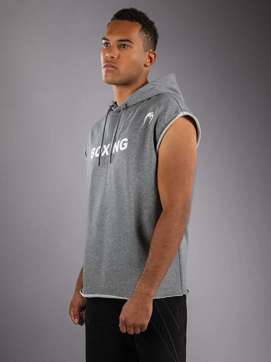 Φούτερ με Κουκούλα Heather Grey
