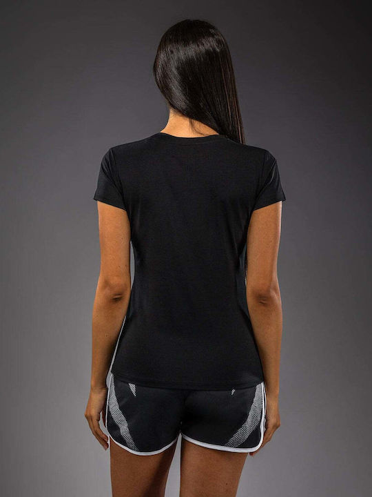 Venum Women's Short Sleeve Shirt VENUM-05188-108 Black