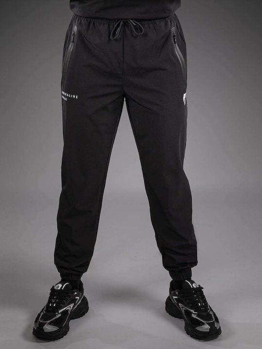 Jogginghose mit Gummizug Black/silver Grey