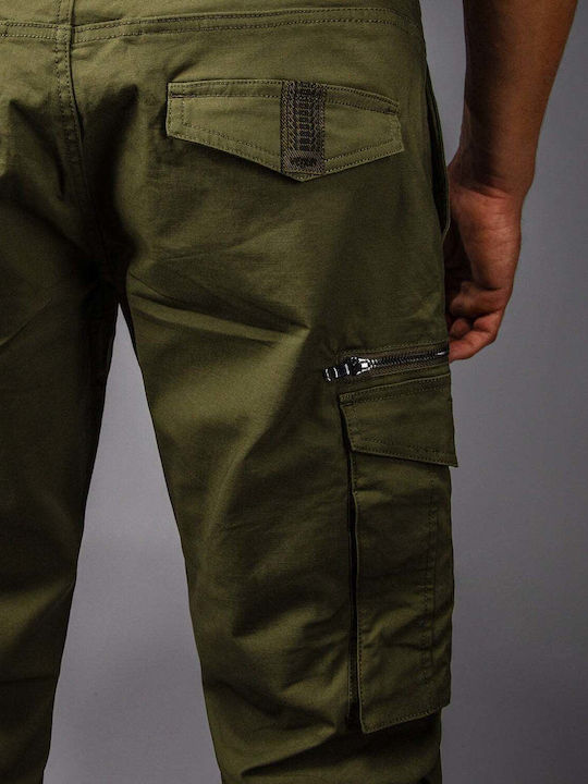 3.0 Cargo-Hose Jogginghose Khaki